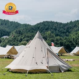 Metalen grondankers voor trampoline - Gebruik met boor - Voor campingtenten, schuren, schommels - Verpakking van 8 stuks — thumbnail 3