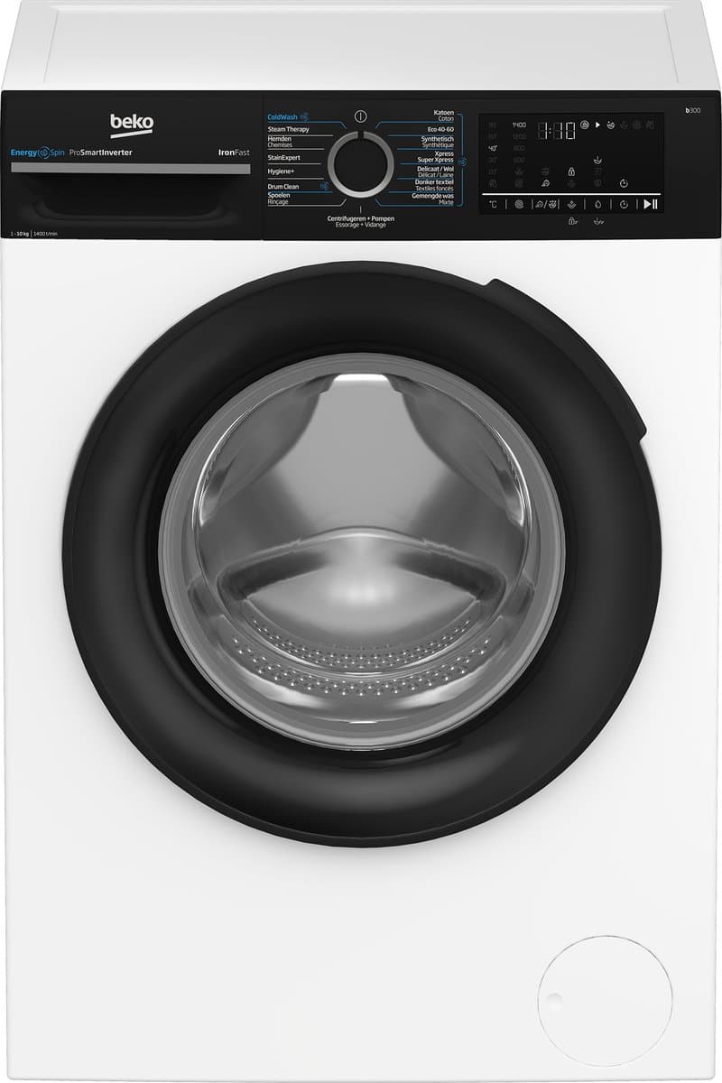 Beko Wasmachine 10kg BM3WFU41041B EnergySpin — afbeelding 1