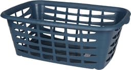 5Five Kunststof wasmand - blauw - 40 liter - 66 x 45 x 24 cm - manden voor wasgoed — thumbnail 1