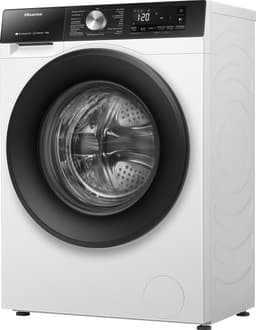 Hisense 3S Serie WF3S8043BW3/BLX - Wasmachine met Energielabel A -30% - 8kg - 72dB (A) - Steam Wash -1400 toeren - Power Wash 49' - ConnectLife - Inhoud Trommel 54 Liter — thumbnail 3