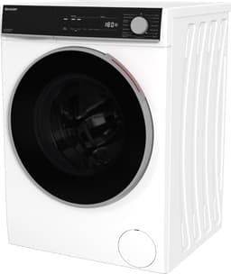 Sharp ESNFB814CWDABX - wasmachine - energie label A-20% - 8KG - 1400 toeren - STEAMWASH - wit — thumbnail 3