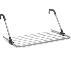 Equivera Wanddroogrek - Wanddroogrek Inklapbaar - Droogrek - Wand Droogrek - Wasrek Hangend - Schuifbaar