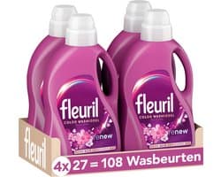 Fleuril Renew Bloesem - Vloeibaar Wasmiddel - Voordeelverpakking - 4x27 Wasbeurten
