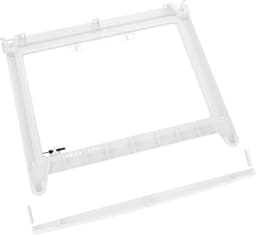 Droogkast Stapelkit - Wasdroger Opzet - Apparaten Combineren - Universeel Verstelbaar - 60 cm Breed - Wit — thumbnail 3