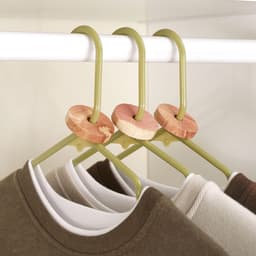 Cederhouten Ringen - Kastverfrisser Hanger - Kasten Fris Houden - Natuurlijke Rode Ceder - Set van 20 - Houtkleurig — thumbnail 4