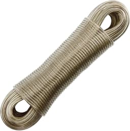 Draagbare Waslijn - Waslijn Buiten Binnen - Kleding Drogen - Stalen Kern PVC Dekking - 20 Meter - One Color — thumbnail 1