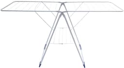 Inklapbaar Droogrek - 10 Meter Drooglengte - 152 x 50 x 87 cm - Wit — thumbnail 2