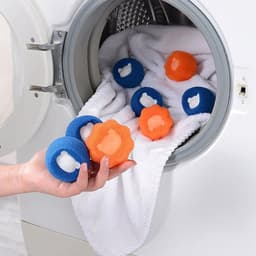 Thijox - 20 Stuks Haarvangers voor Wasmachine, Dierenhaarverwijderaar, Herbruikbare Wasballen, Silicone en PVC, Honden en Katten, Efficiënte Verwijder — thumbnail 4