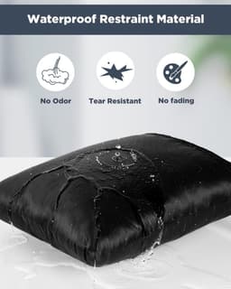 Wetbag voor zwemspullen - 2 stuks, waterafstotende tas met ritssluiting en handgreep, herbruikbare waszak voor strand, zwembad en sportactiviteiten, 40 x 50 cm — thumbnail 2
