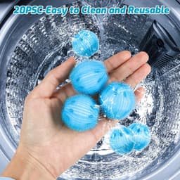 Dierenhaarverwijderaar 20 stuks - Pluisballen voor wasmachine - Verwijdert haren effectief - Ideaal voor huisdieren - ShopVlot — thumbnail 5