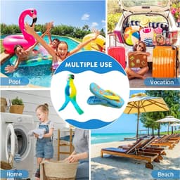 Solidchoice - Set van 4 Strandhanddoek Klemmen in Leuke Stijl — thumbnail 2