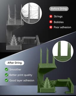 Filament Droogbox - Vochtvrije Droger - 3D Print Kwaliteit - Geïntegreerde Ventilator - 10.5 x 28 x 25.1 cm - Zwart — thumbnail 2
