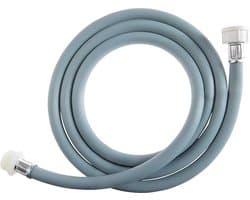 Wasmachine slang aanvoerslang - 2 m - PVC - Met koppelstukje -Wasmachine en vaatwasser slang verlengen - 3/4"Haak