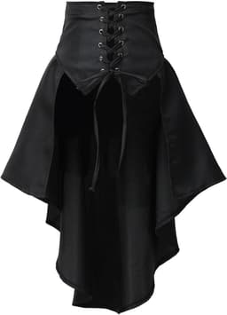 Steampunk Dames Rokken Taille Riem Voor Vrouwen Ruches Pirate Corset Kostuums — thumbnail 2