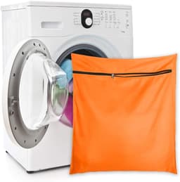 Huisdier waszak Groot - Blauw - YKK ritssluiting - Beschermt wasmachine tegen dierenharen - ShopVlot — thumbnail 5