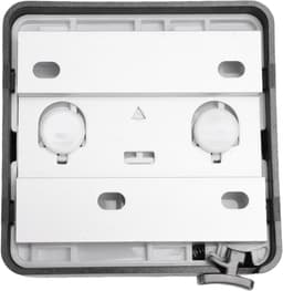 Intrekbare Waslijn - Waslijn Binnen Buiten - Ruimtebesparend Ophangen - Niet Doorhangend Design - 20 kg Capaciteit - Grijs — thumbnail 5