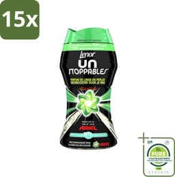 15 x Lenor Unstoppables - Geurbooster - Parfum van Ariel - 11 Wasbeurten - Grootverpakking - Wasverzachter - Geur - Geurboost - Langdurige Geur - Ariel — thumbnail 1