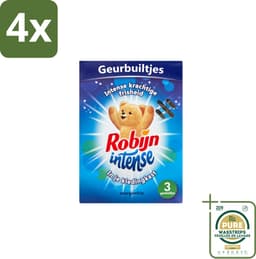 Robijn Geurbuiltjes Intense 3 stuks per verpakking - Voordeelverpakking - 4 stuks - Langdurige geur - Geurbuiltjes — thumbnail 1