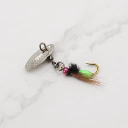 5Pcs Bionic Vliegvissen Lokt Met Spinner Voor Bass Sunfish Snoek Forel — thumbnail 3