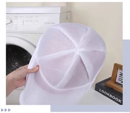 Hoedenwaszak - Bescherm uw hoeden in de wasmachine — thumbnail 5