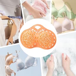 Bh Waszak - Ondergoed Organizer - Ondergoed Beschermen - Siliconen Gaas - 375 x 245 x 6 cm - Oranje — thumbnail 4