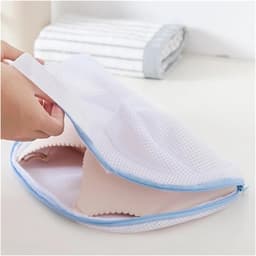 Waszak Honingraat - Bh Netzak - Kleding Beschermen - Mesh Structuur - 31x20 cm - Wit — thumbnail 4