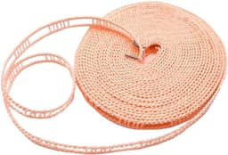 Waslijn - Droogtouw Hanger - Kleding Drogen - Winddicht Ontwerp - 10 Meter - Oranje — thumbnail 1