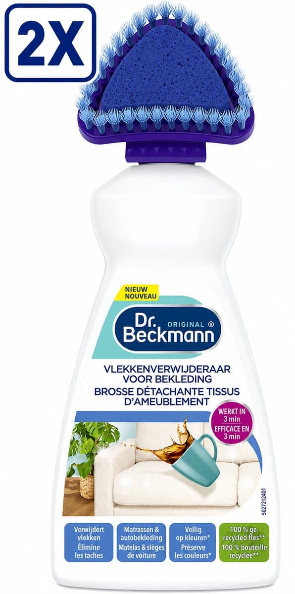2 x Dr. Beckmann Vlekkenverwijderaar Voor Bekleding — afbeelding 1