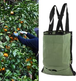 Fruitplukzak Oxford Doek - Oogst Schort Tuin - Fruit Plukken Groenten - Dubbele Gesp Verstelbaar — thumbnail 3