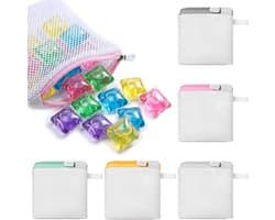 Mini wasnetten set van 5 stuks - Kleine waszakken voor delicate was, opbergzakken en wasmachinegebruik
