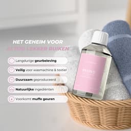 Steamstory Luxe Wasparfum Peony - Romige vanille, tonkaboon, zachte houttonen & een vleugje - 250 ml — thumbnail 3