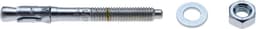 Betonanker - Wiganker - Zware Bevestiging - Doorlopende Bout - 10x92mm - Gegalvaniseerd — thumbnail 5