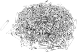 Metalen Kleding Clips - Veiligheidsspelden - Kleding Bevestigen - Roestvrij Metaal - 500 Stuks - Zilver — thumbnail 1