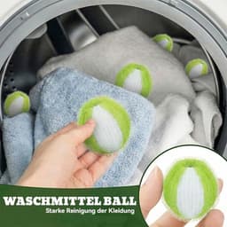 12-delige set – Huisdierhaarverwijderaar voor wasmachines – wasbol - Haarverwijderingsballen – Wasballen – Haarvangers – Herbruikbaar – Voor het verwijderen van huisdierhaar tijdens het wassen — thumbnail 4