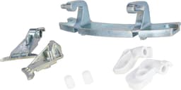 Wasmachine Deur Scharnier - Deurscharnier Set - Wasmachine Reparatie - Met Lagers - Gelijk aan RAN14150018 - Zilverkleurig — thumbnail 1