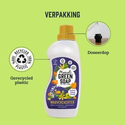 Marcel's Green Soap Wasverzachter - Amber & Ylang Ylang - 6 x 750ml - 180 wasbeurten — thumbnail 2