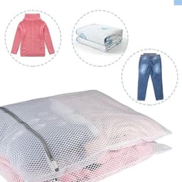 Grote Waszakken met Rits, 2 Stuks Netwaszakken voor Delicate Kleding, Sokken en Ondergoed — thumbnail 5