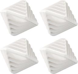 Een set van 4 herbruikbare, antistatische wasballen in kubusvorm, die de kleding in beweging brengen en geschikt zijn voor gebruik in de wasmachine met wasverzachter. Afmetingen: 65 mm x 58 mm x 60 mm. — thumbnail 1