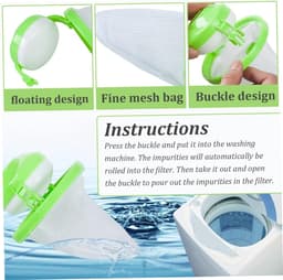 Huisdier Haarverwijderaar - Pluisvanger Wasmachine - Kleding Reinigen - Drijvend Ontwerp - 9 Stuks - Gemengde Kleuren — thumbnail 3
