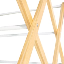 Wasrek - naturel/wit - 71x45x59 cm - hout — thumbnail 3