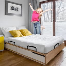 Dailygoods- Matrashouder Antislip - Matrasbeugel - Matrasstabilisatoren - Matrasstoppers - Geschikt voor matrassen 10-30 cm - Robuust met afgeronde hoeken — thumbnail 2