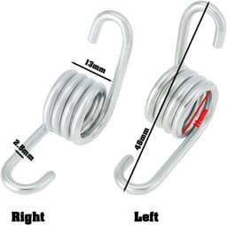Dailygoods- Voetsteun Gegalvaniseerd - Voetsteunen Motorcross - Voetsteun 1 Paar - Compatibel met 125-530 EXC/EXC-F - Geschikt voor Husqvarna Tc65 2017-2018 - Lichtgewicht 20g - Motorsteunen — thumbnail 5