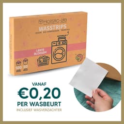 Wasstrips Proefpakket - Fresh Linen - Lentebloesem - Ocean Breeze - 3x100 Wasbeurten Incl. Wasverzachter – Wasmiddeldoekjes Wasdoekjes – Detergent sheets - Vegan — thumbnail 5