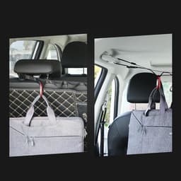 Draagbare Reiswaslijn - Multifunctioneel Snoer - Kleding Drogen - Winddichte Gespen - 85-132 cm - Zwart — thumbnail 3