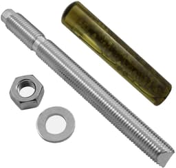 Ankerstang M20 - Metaalanker boutanker - Zwaar bevestigen - Composiet ankerpatroon - 220mm lengte - Zilver — thumbnail 1