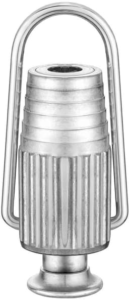 Dailygoods - Dailygoody - Aluminium waslijnspanner - Katrol voor waslijn - Duurzaam en weerbestendig - Ideaal voor binnen en buiten - Handig bevestigingsgeree — thumbnail 1