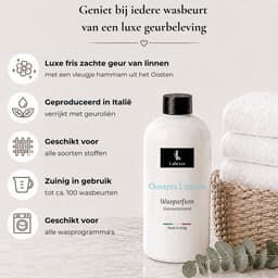 Labryce Wasparfum Oosters Linnen - Frisse Oosterse hammam geur met citrus, rozen & eucalyptus - 500 ml — thumbnail 3