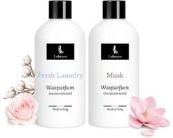 Labryce Wasparfum - Fresh Laundry & Musk - 2 x 250 ml - Duo Pakket — afbeelding 1