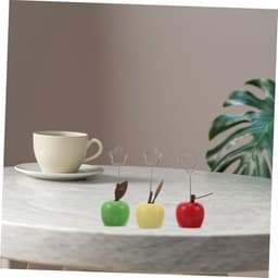 Memo Clip Houders - Notitieclips Fruitvorm - Bureau Decoratie - Stevige Houten Constructie - 9 stuks - Multicolor — thumbnail 3