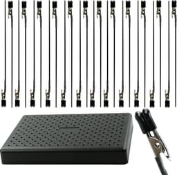 Modelbouw Gereedschap - Hobby Klemmen - Schilderen Modellen - Afneembare Clips - 20 Stuks - Zwart — thumbnail 1